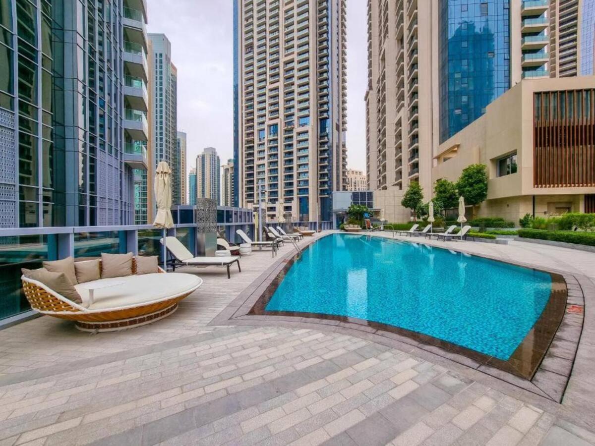 White Sage - Modern And Unique Apartment With Fountain Views Dubai Dış mekan fotoğraf